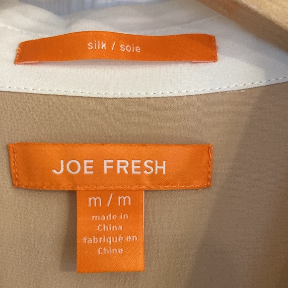 Joe Fresh silk shirt - Picture 3 of 4